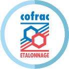 pastille accreditation logo cofrac etalonnage