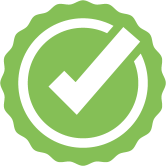 pastille vert check valide