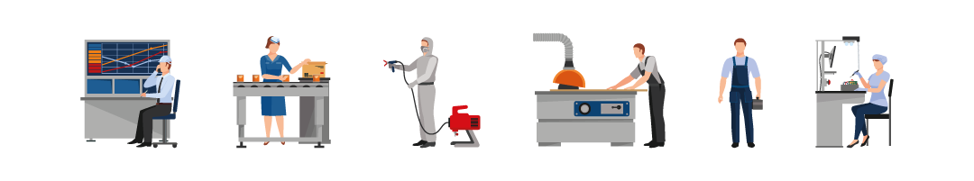 metiers industrie artisan poste de travail