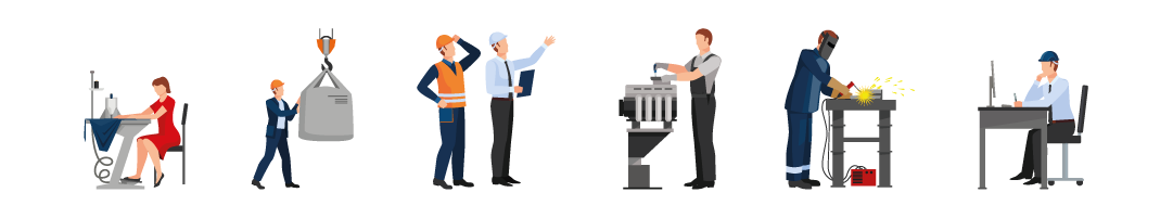 metiers industrie artisan poste de travail